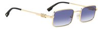 Occhiali da sole Dsquared2 Uomo D2 0104/SLKS/08 GOLD BLUE52 - D2 0104/SLKS/08 GOLD BLUE52
